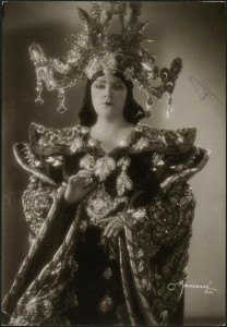 Maria Nemeth nelle vesti di Turandot